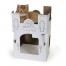 Zdjęcie Omega Paw Kartonowy Koci Zamek biały 