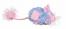 Zdjęcie Trixie Myszka pluszowa różowo-błękitna 11 cm