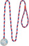 Zdjęcie Trixie Piłka gumowa na lince linka 1m; śr. 5 cm 
