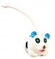 Zdjęcie Trixie Zabawki piłki - zwierzaki z ogonkiem biała myszka (piłka nożna)  6 cm