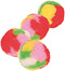 Zdjęcie Trixie Piłki-pompony miękkie kolorowe 4 cm 4 szt.
