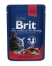 Zdjęcie Brit Premium Cat Adult saszetka w sosie z wołowiną i groszkiem 100g