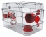 Zdjęcie Zolux Klatka Rody 3 Solo dla małych gryzoni czerwona 41 x 27 x 28 cm