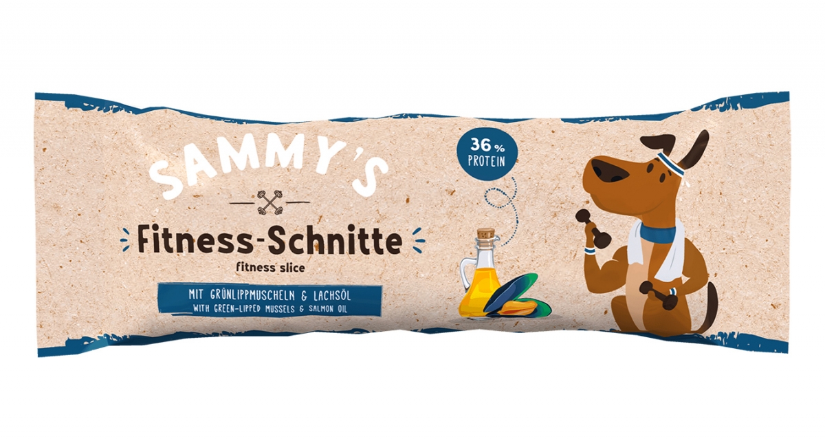Zdjęcie Bosch Sammy's Fitness Slice baton dla psa  małże + olej z łososia 25g