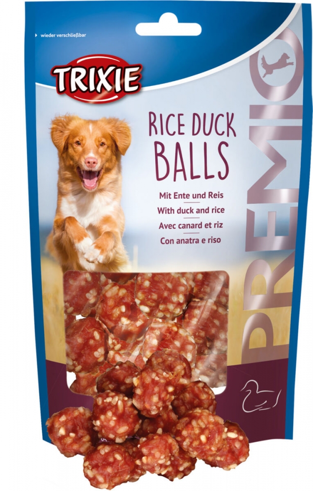 Zdjęcie Trixie Premio Rice Duck Balls  klopsiki z kaczki i ryżu 80g