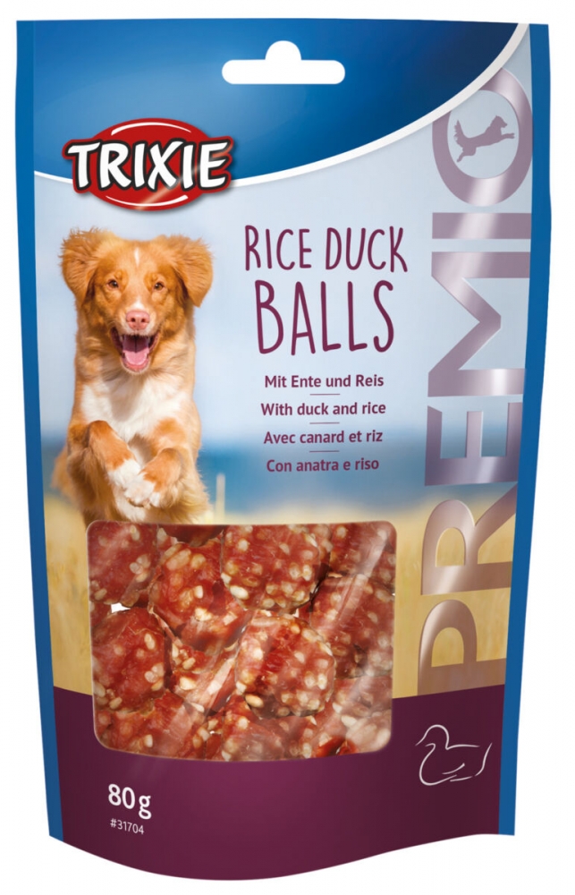 Zdjęcie Trixie Premio Rice Duck Balls  klopsiki z kaczki i ryżu 80g