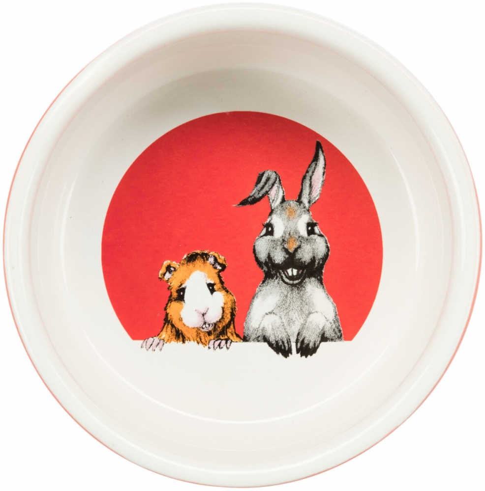 Zdjęcie Trixie Miska ceramiczna dla królików i gryzoni   250 ml, śr. 11cm