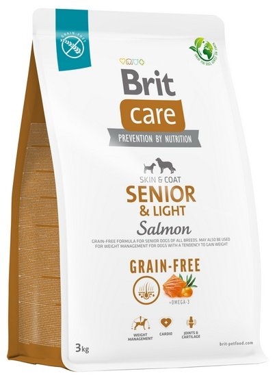 Zdjęcie Brit Care Grain Free Senior & Light   salmon & potato 3kg