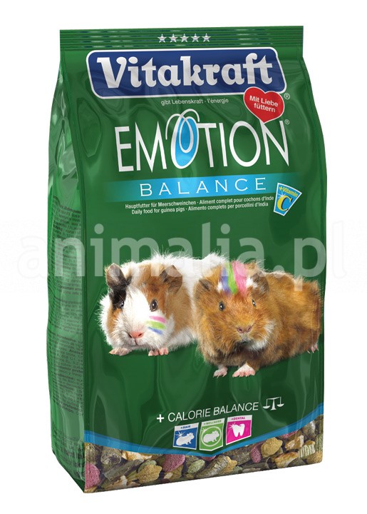 Zdjęcie Vitakraft Emotion Pokarm dla świnek morskich  Balance 600g