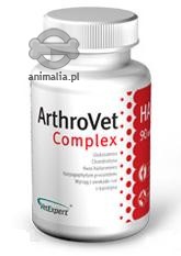 Zdjęcie VetExpert ArthroVet HA Complex  dla psów i kotów 60 szt.