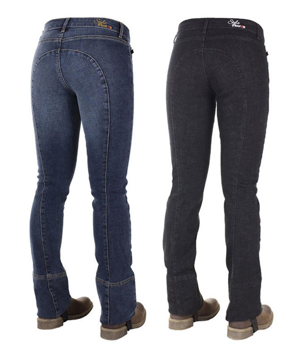 Zdjęcie Horze Bryczesy jeansowe typu jodhpur Denimrider  damskie 