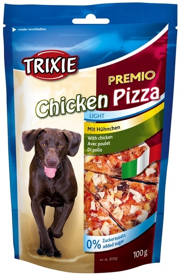 Zdjęcie Trixie Premio Chicken Pizza Light  przysmak dla psa z kurczakiem  100g