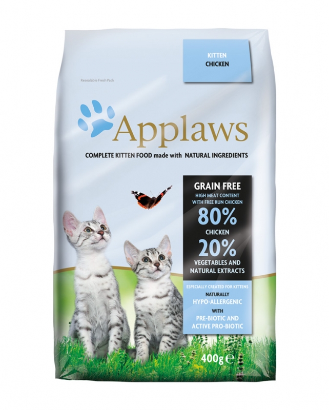 Zdjęcie Applaws Natural Cat Food Kitten  z kurczakiem 400g