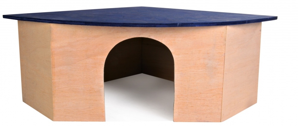 Zdjęcie Trixie Domek drewniany narożny dla królika duży 37 x 52 x 18 cm 