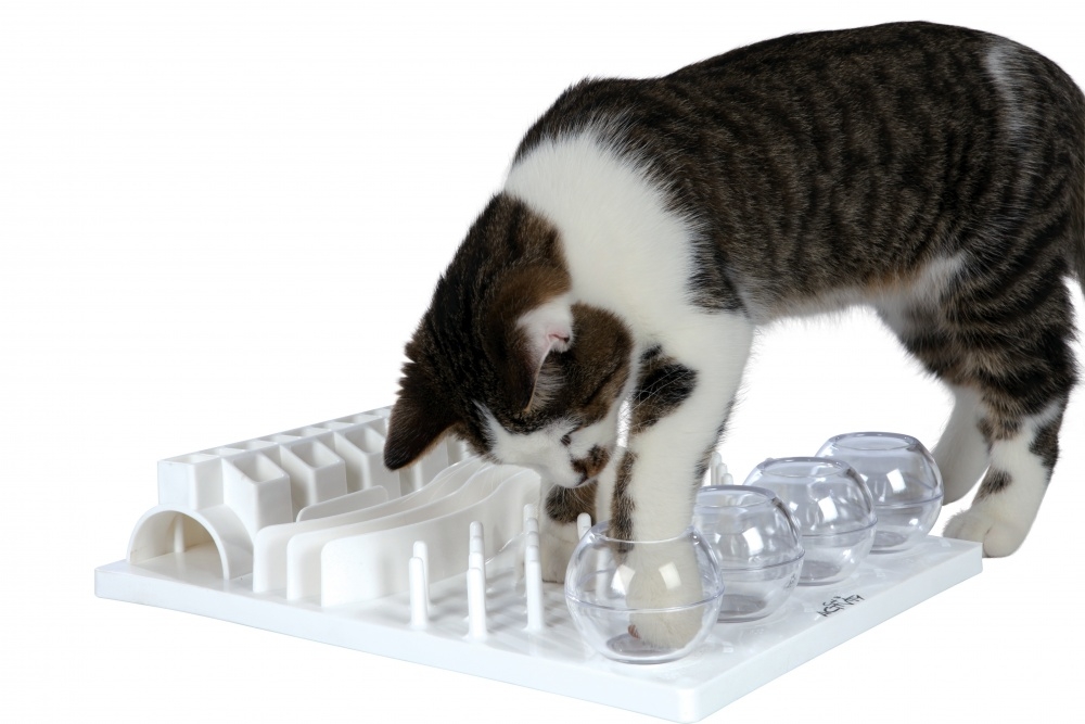 Zdjęcie Trixie Cat Activity Board  zabawka edukacyjna dla kota 30 x 40 cm 