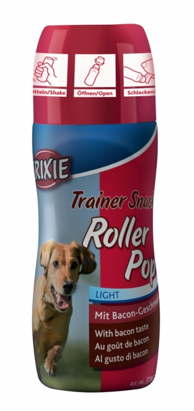 Zdjęcie Trixie Roller Pop lizawka w kulce dla psa  o smaku bekonu 45 ml