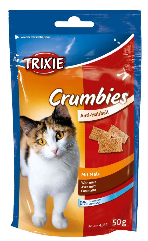 Zdjęcie Trixie Crumbies Light przysmaki dla kota  ze słodem 50g