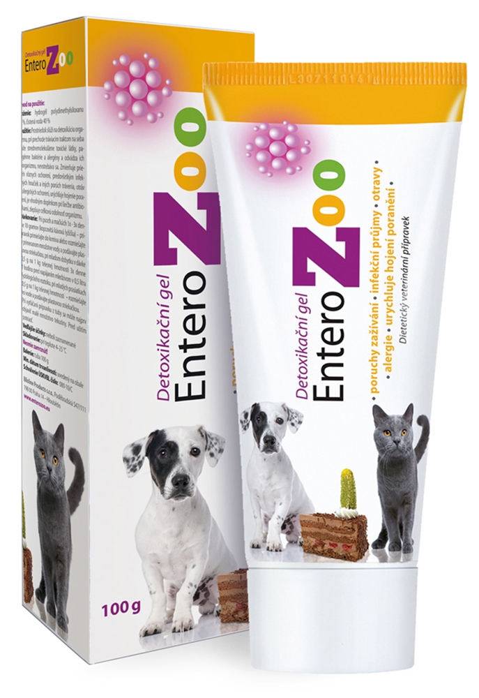 Zdjęcie EnteroZoo Żel detoksykacyjny  dla psów i kotów i małych zwierząt 100g