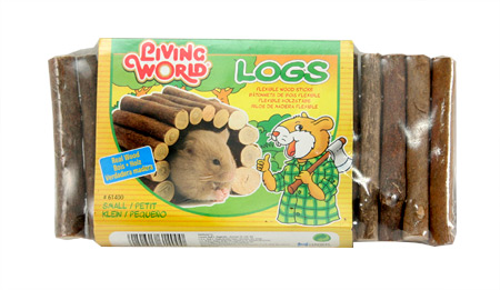 Zdjęcie Living World Logs Small zabawka dla chomika 21 x 10 cm 