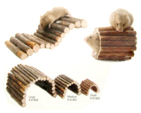 Zdjęcie Living World Logs Small zabawka dla chomika 21 x 10 cm 