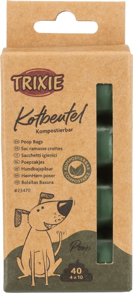 Zdjęcie Trixie 4 rolki torebek na psie odchody  biodegradowalne 4x10 szt.
