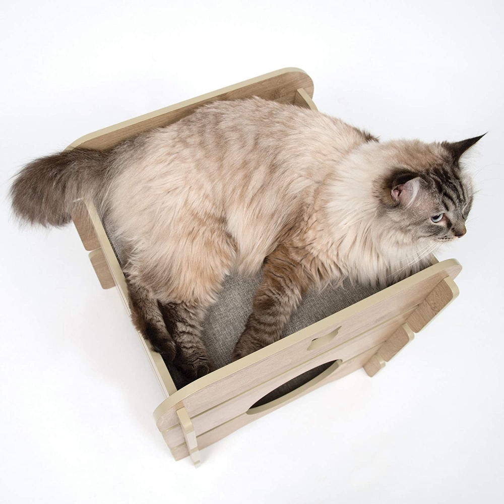 Zdjęcie catit Vesper Cottage domek dla kota  dąb 50 x 50 x 49 cm