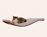 Zdjęcie Cosy And Dozy Półka dla kota Chill DeLuxe  Walnut (orzech), kolor Soft Cappuchino 90 x 41 cm