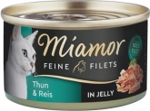 Zdjęcie Miamor Puszka Feine Filets w galaretce  tuńczyk + ryż 100g