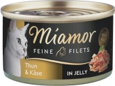 Zdjęcie Miamor Puszka Feine Filets w galaretce  tuńczyk + ser 100g