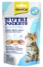 Gimcat Nutri Pockets Junior Mix przysmaki dla kociąt serowe, mleczne i jogurtowe 60g