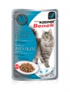 Zdjęcie Certech Saszetka dla kota Juicy Filets Super Benek Soczyste Fileciki filety w sosie z pstrągiem 85g