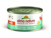 Zdjęcie Almo Nature HFC Natural puszka w sosie pstrąg z tuńczykiem 70g