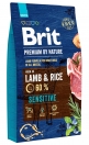 Zdjęcie Brit Dog Premium By Nature Sensitive Lamb  jagnięcina z ryżem 8kg