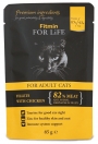 Zdjęcie Fitmin For Life saszetka dla dorosłych kotów  filety z kurczakiem 85g