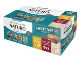 Zdjęcie Naturo Adult Dog Variety Pack  multipak tacek mix smaków 6x400g