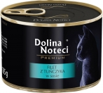Zdjęcie Dolina Noteci Premium puszka dla kota  filet z tuńczyka w sosie 185g