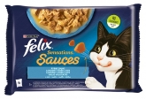 Felix Czteropak saszetek Sensations Sauces rybne smaki 4 szt.