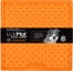 Zdjęcie LickiMat LickiMat Buddy Large mata krzyżyk miękki dla psów pomarańczowa 28 x 28 cm