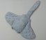 Zdjęcie Kotul Craft Płaszczka z kocimiętką zabawka dla kota  błękit nieba 25 x 27 cm
