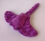 Zdjęcie Kotul Craft Płaszczka z kocimiętką zabawka dla kota  wiosenna edycja: śliwka + fiolet 25 x 27 cm