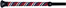 Zdjęcie York Bat Koral szary z kolorową rączką  65 cm 