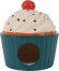 Zdjęcie Zolux Domek ceramiczny Ciastko z Wisienką dla gryzoni  niebieski 11,5x11,5x15 cm