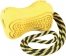 Zdjęcie Zolux Zabawka kość kauczukowa ze sznurem Titan  medium, żółta 