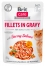 Zdjęcie Brit Care Cat Fillets in Gravy saszetka dla kota  savory salmon 85g