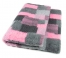 Zdjęcie Dry Bed Suche legowisko antypoślizgowe Gęstość A+ patchwork różowy 100 x 75 cm