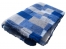 Zdjęcie Dry Bed Suche legowisko antypoślizgowe Gęstość A+ patchwork niebieski 75 x 50 cm