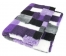 Zdjęcie Dry Bed Suche legowisko antypoślizgowe Gęstość A+ patchwork fioletowy 100 x 75 cm