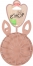 Zdjęcie Zolux Paśnik na siano Ehop w kształcie królika  różowy 5,5 x 12 x 17 cm