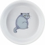 Zdjęcie Trixie Miska ceramiczna  szara z szarym kotkiem 0.25 l/ø 13 cm