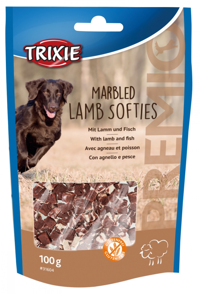 Zdjęcie Trixie Marbled Lamb Softies przysmaki dla psa z jagnięciną i rybą 100g